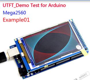 TFT LCD โมดูล 320x480 สี3.5นิ้วต่อกับArduinoUNO/mega2560 ได้เลย